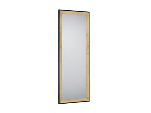 Spiegel Gieskar MDF 50 x 150 cm met ambachtelijke eik, slank design en spiegelglas