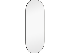 Spiegel Skaaltil Zwart 70x30 cm