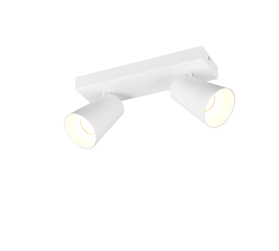 Spot Gramon Mat Wit Ø8 cm - Set van 3 - Afbeelding 2