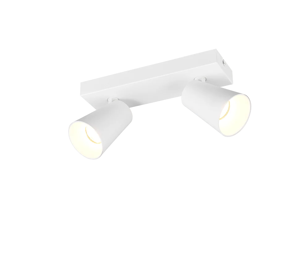 Spot Gramon Mat Wit Ø8 cm - Set van 3 - Afbeelding 2
