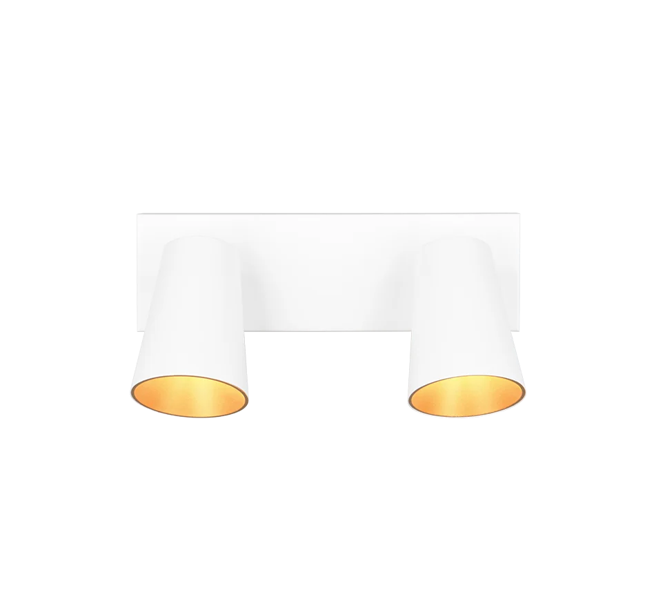 Spot Gramon Mat Wit Ø8 cm - Set van 3 - Afbeelding 3
