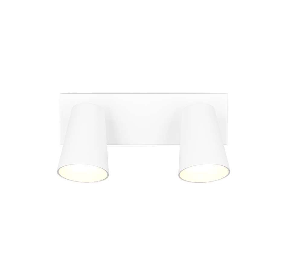 Spot Gramon Mat Wit Ø8 cm - Set van 3 - Afbeelding 4