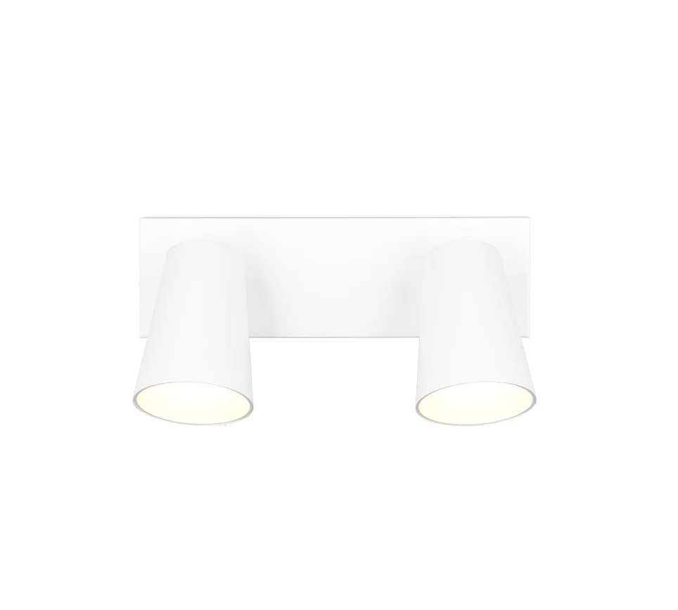 Spot Gramon Mat Wit Ø8 cm - Set van 3 - Afbeelding 4
