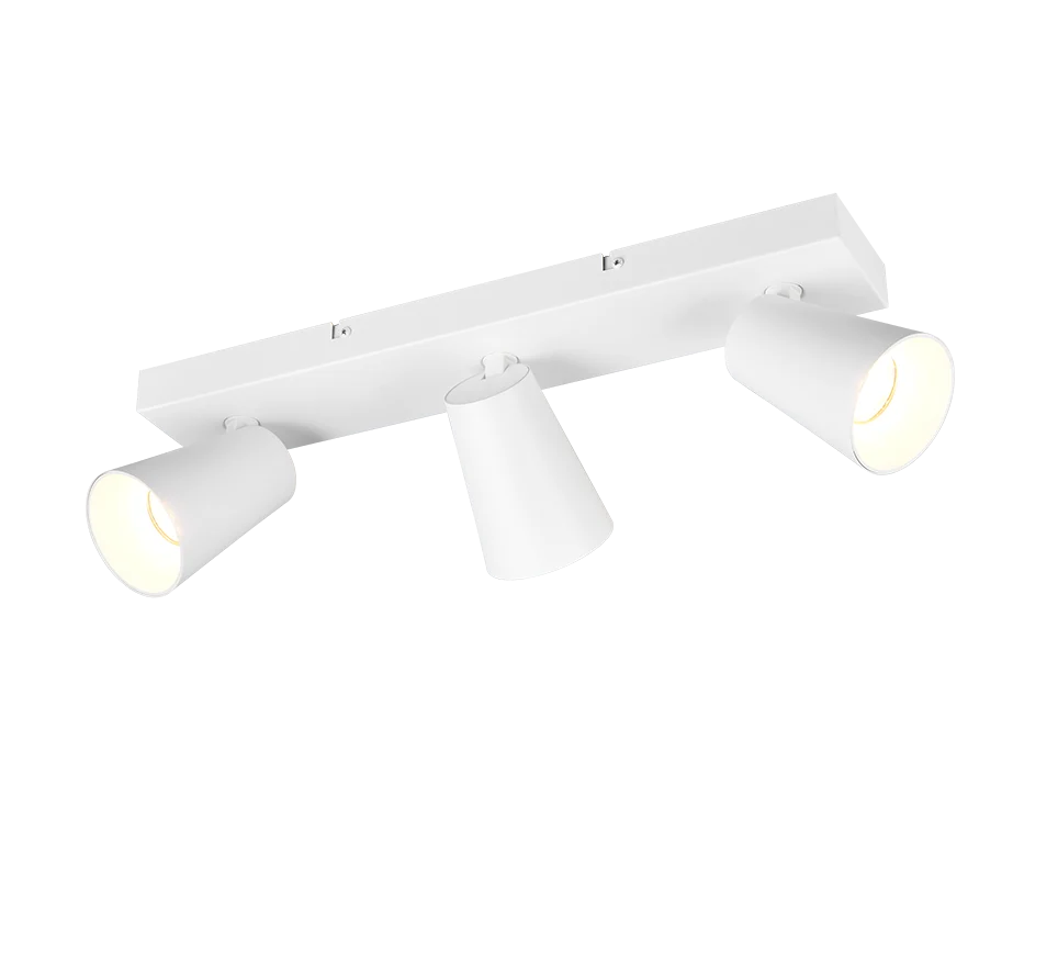 Spot Huntir Mat Wit Ø8 cm - Set van 3 - Afbeelding 2