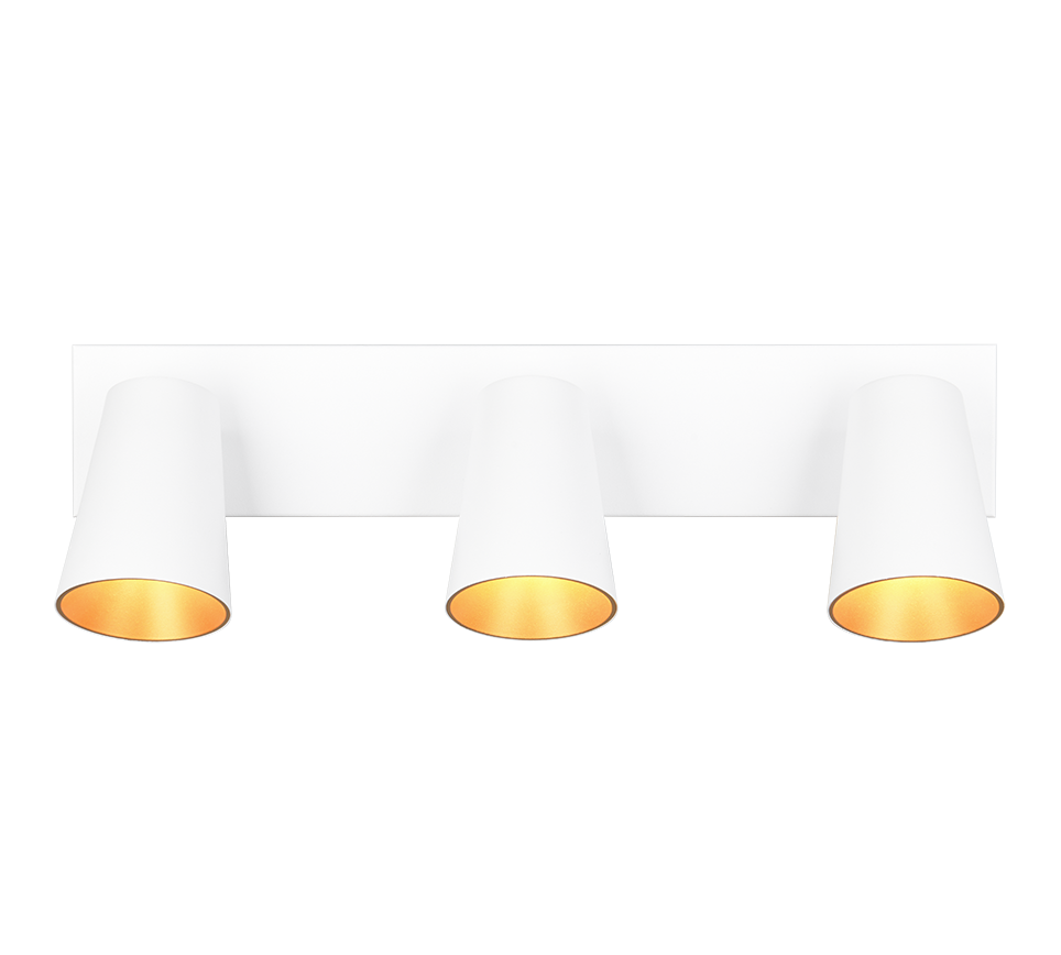 Spot Huntir Mat Wit Ø8 cm - Set van 3 - Afbeelding 3