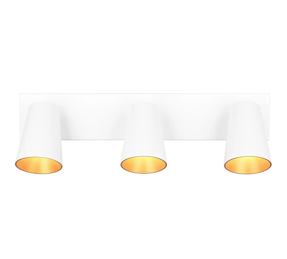 Spot Huntir Mat Wit Ø8 cm - Set van 3 - Afbeelding 3
