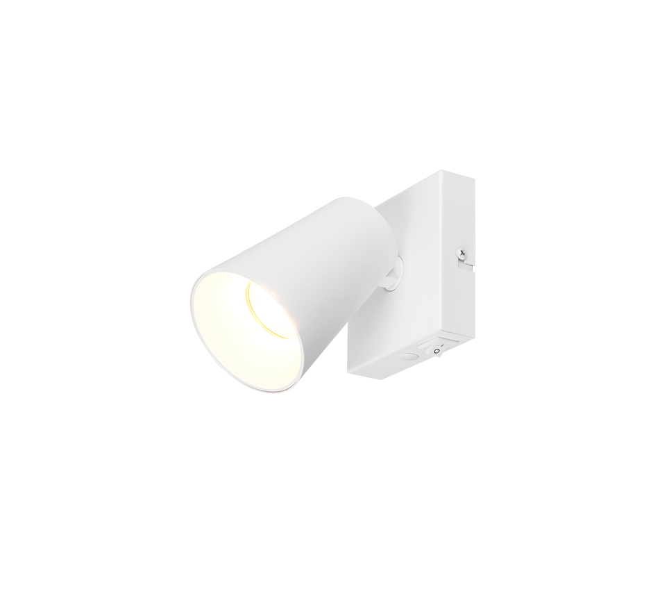 Spot Castor Mat Wit Ø8 cm - Set van 3 - Afbeelding 2