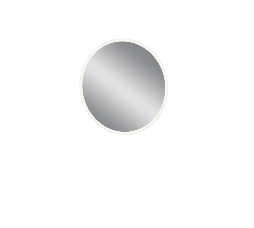 Spiegel Cassik 60 x 60 cm met geïntegreerde ledverlichting en moderne ronde vorm