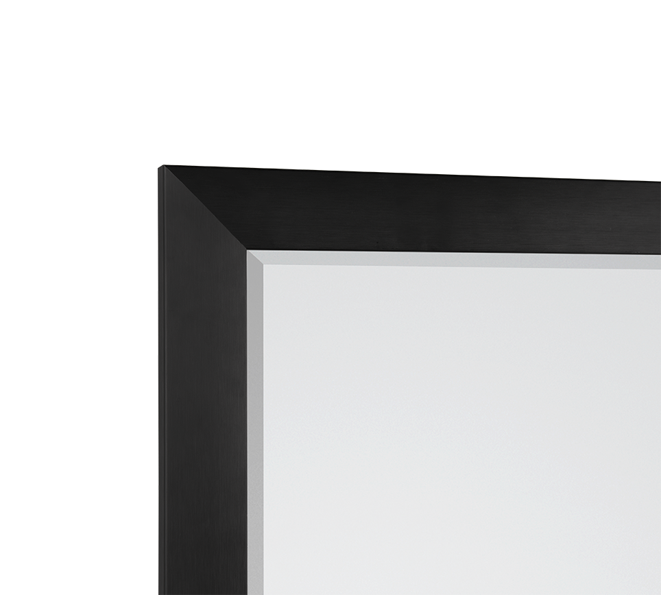 Spiegel Jeirre Zwart 150x50 cm - Afbeelding 3