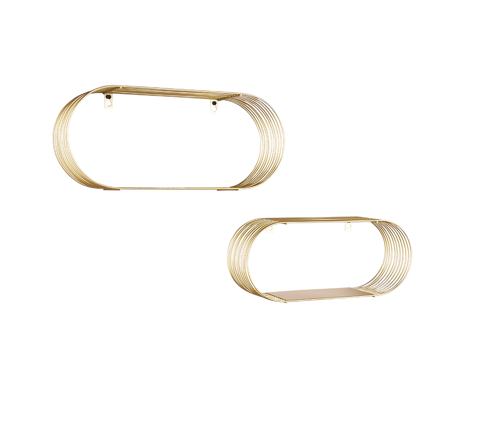 Wandplank Ragnar Metaal 43 cm