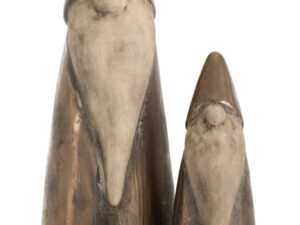 Beeld Fleirek Steen Bruin H49,5 cm