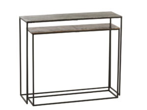 Sidetable Rauldor Aluminium 99 cm - Set van 2