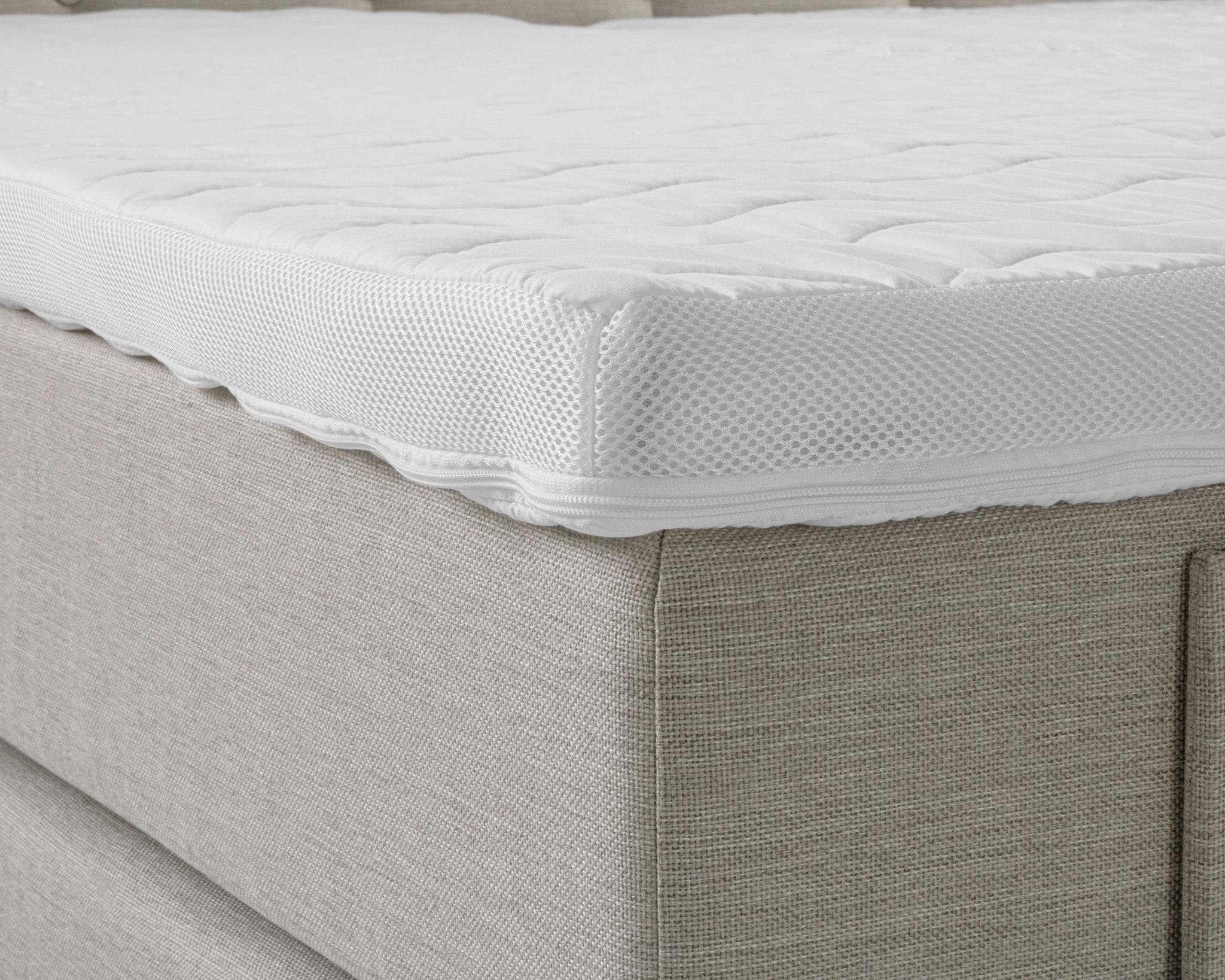 Boxspring Baurmil Beige 180x200 - Afbeelding 12