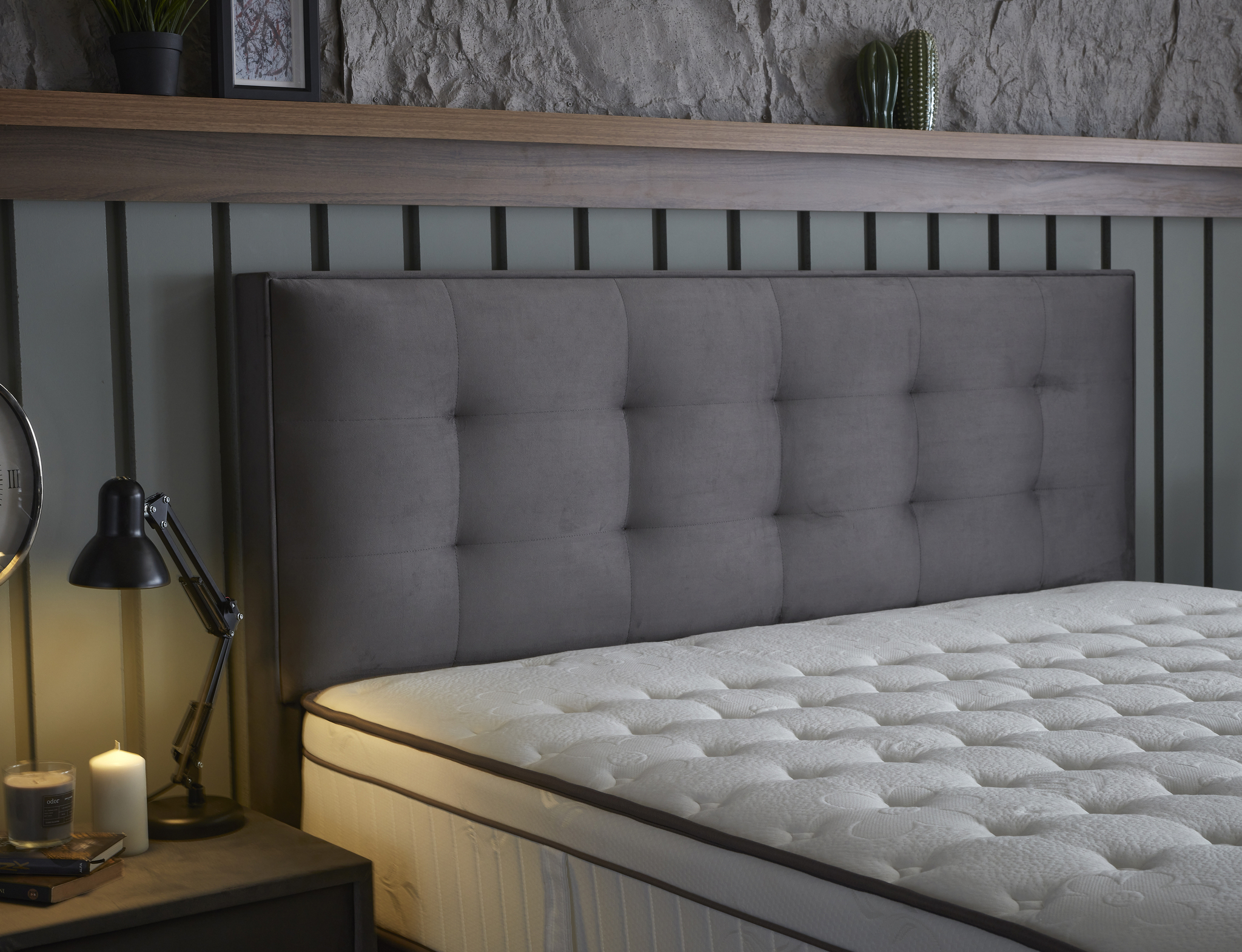 Boxspring Vietund Antraciet 140x200 - Afbeelding 6