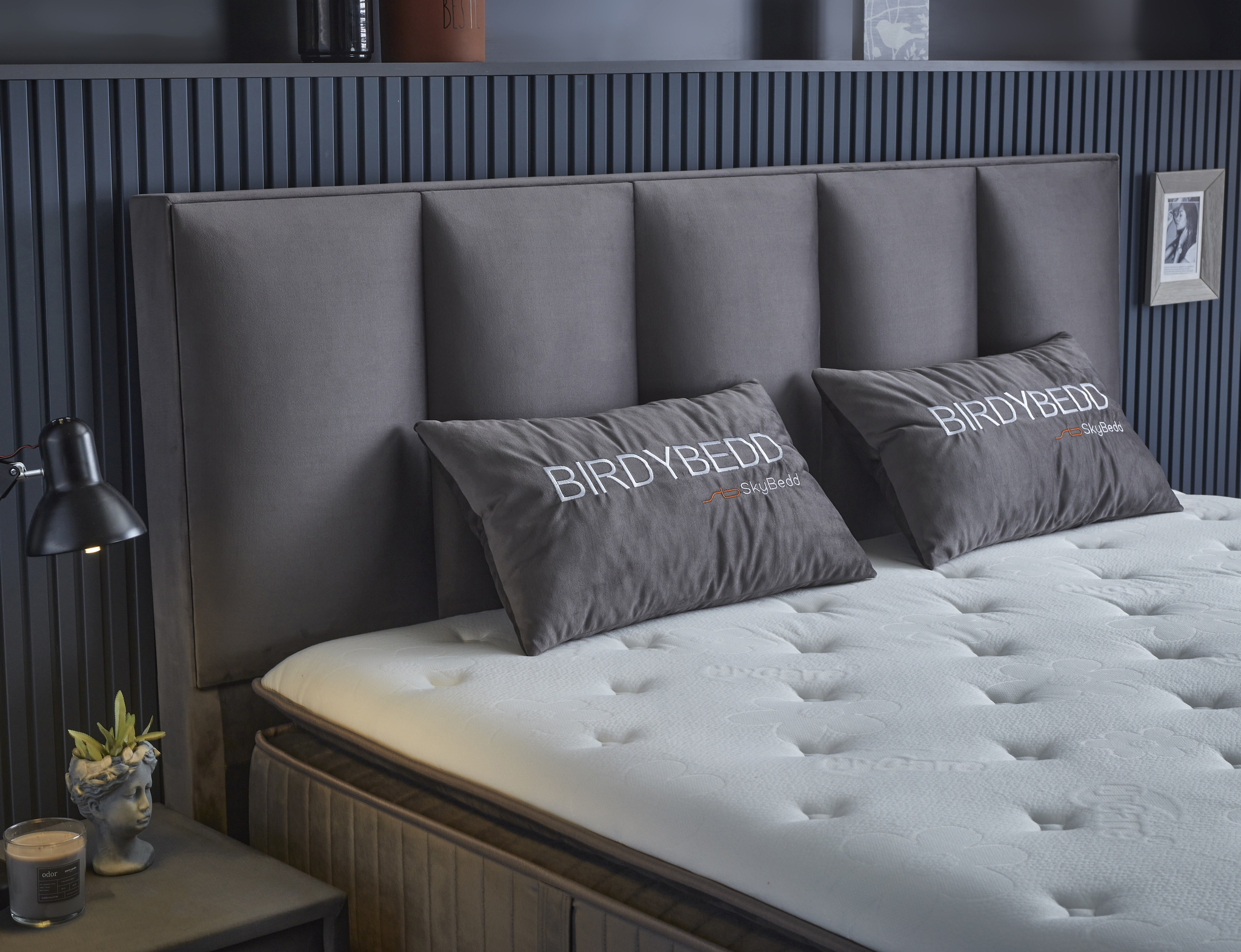 Boxspring Haurdora Antraciet 140x200 - Afbeelding 5