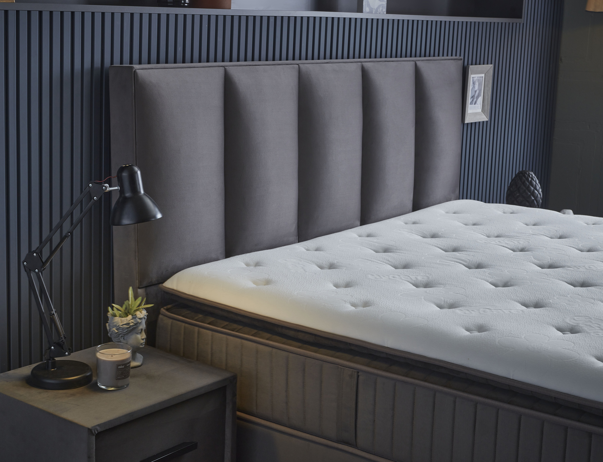 Boxspring Haurdora Antraciet 140x200 - Afbeelding 6