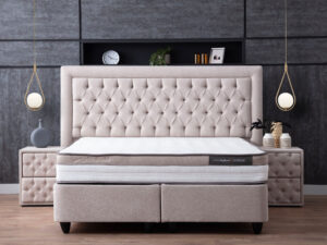 Boxspring Grultona Beige 140x200