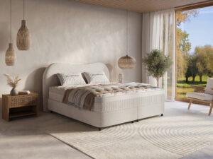 Boxspring Jaullek Gebroken Wit 180x200