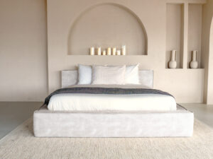 Bedframe Ylva Beige 160x200