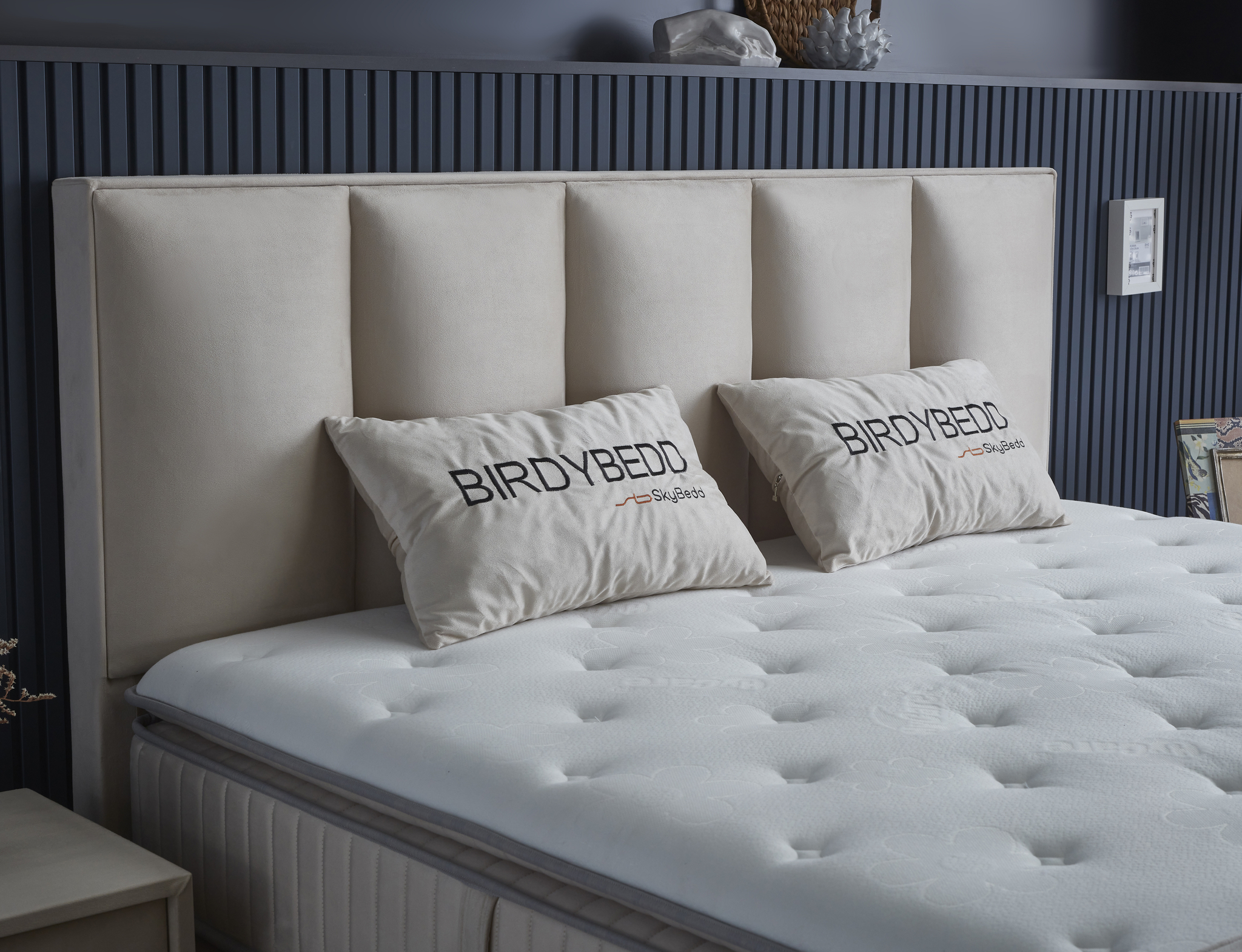 Boxspring Maudero Beige 140x200 - Afbeelding 5