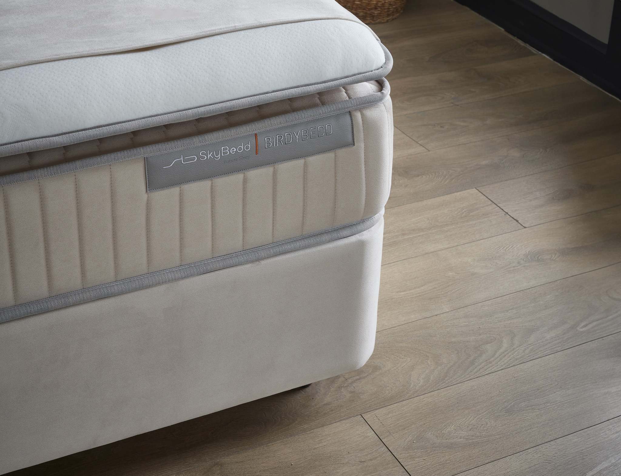 Boxspring Maudero Beige 140x200 - Afbeelding 8