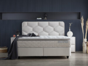 Boxspring Balk Beige 160x200