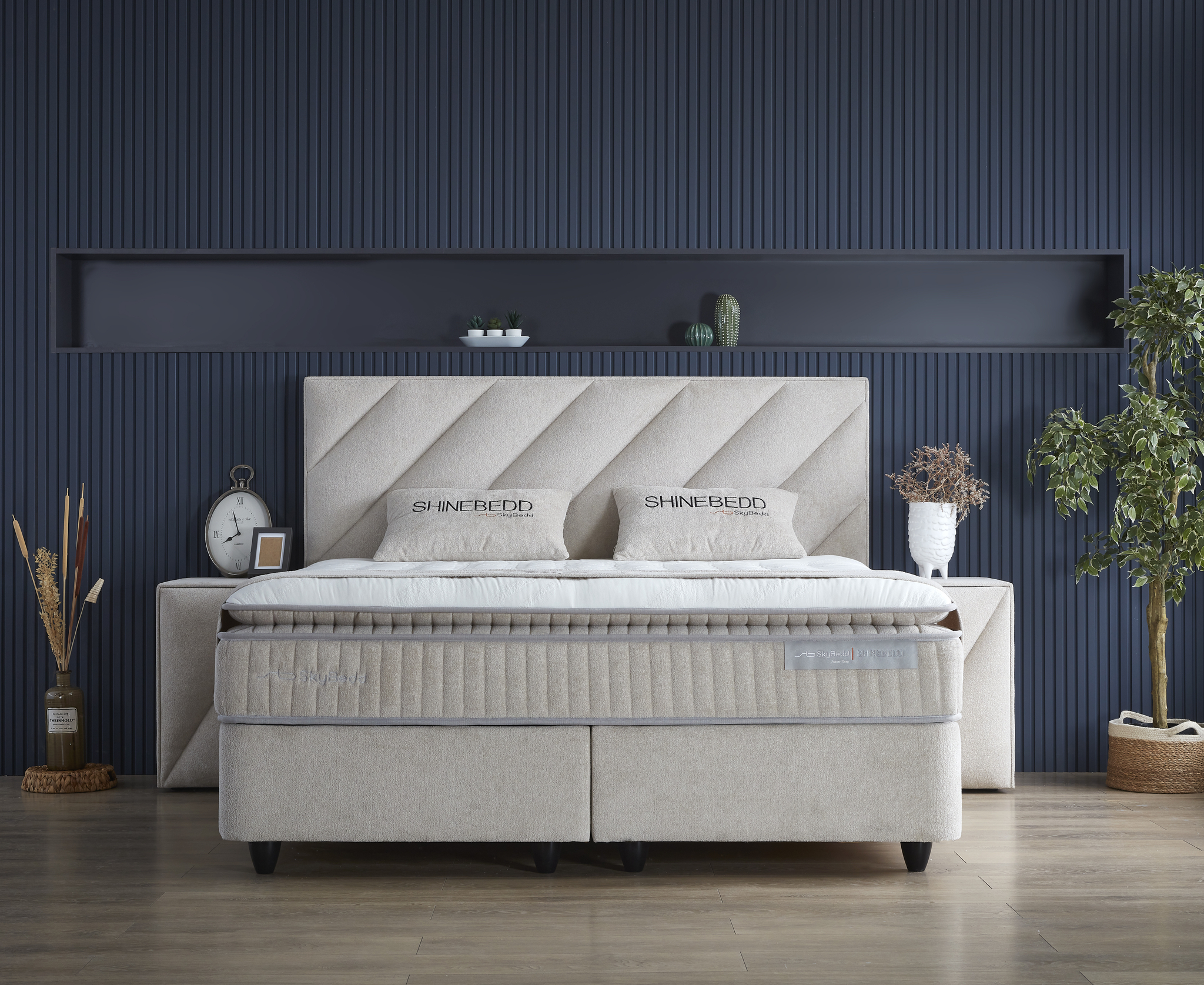 Boxspring Stieldino Beige 180x200