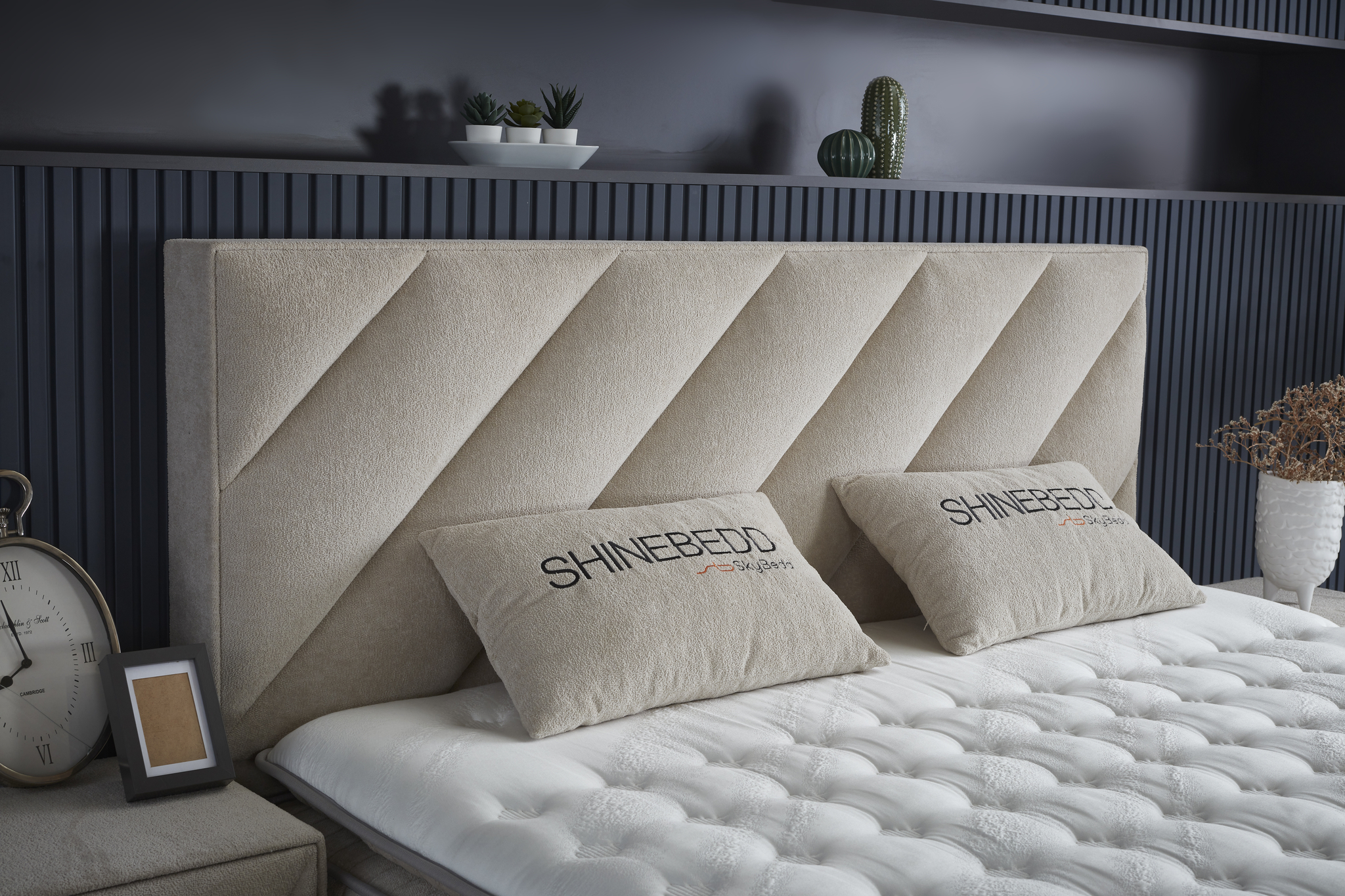 Boxspring Stieldino Beige 180x200 - Afbeelding 5