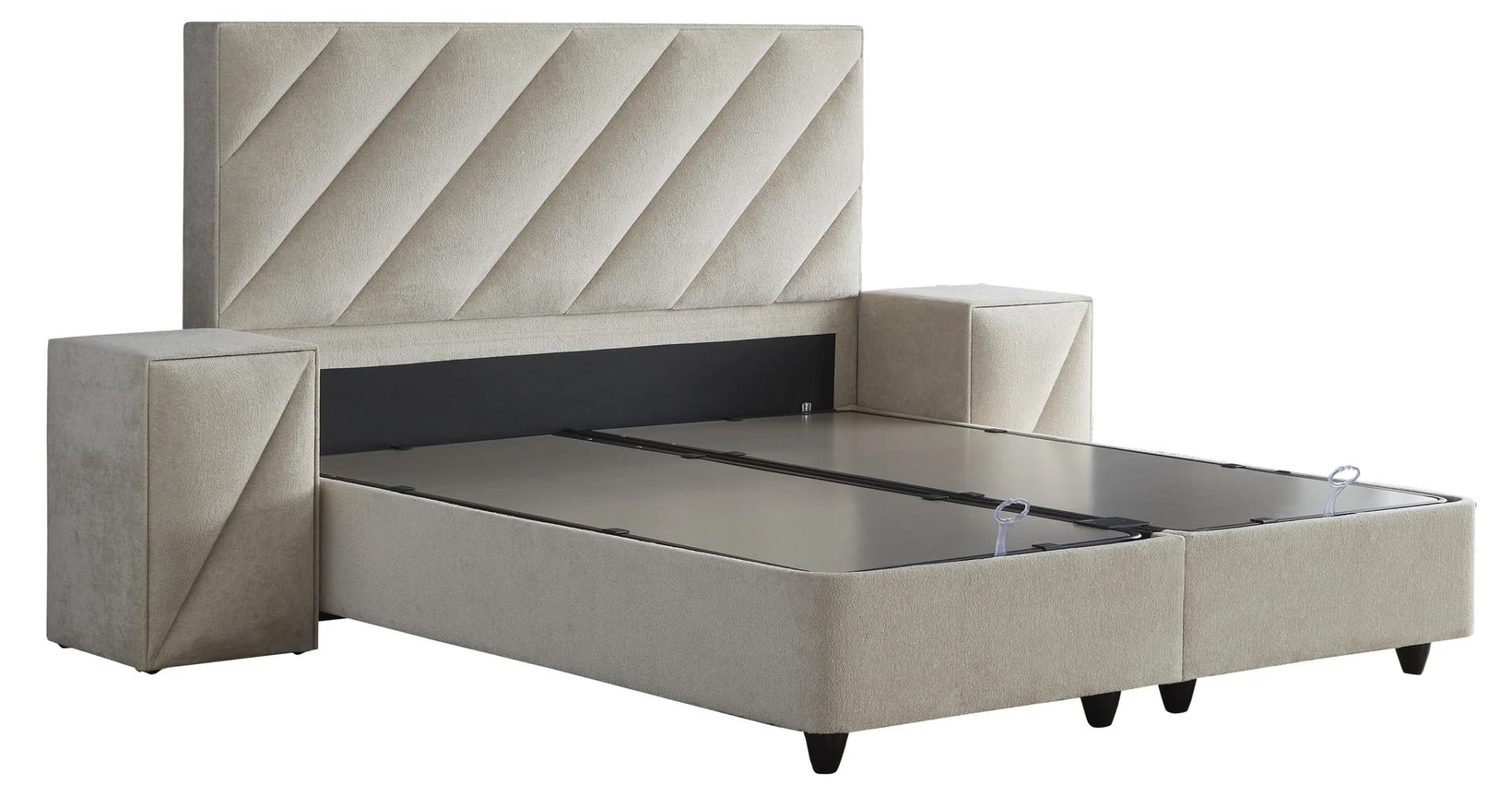 Boxspring Stieldino Beige 180x200 - Afbeelding 6