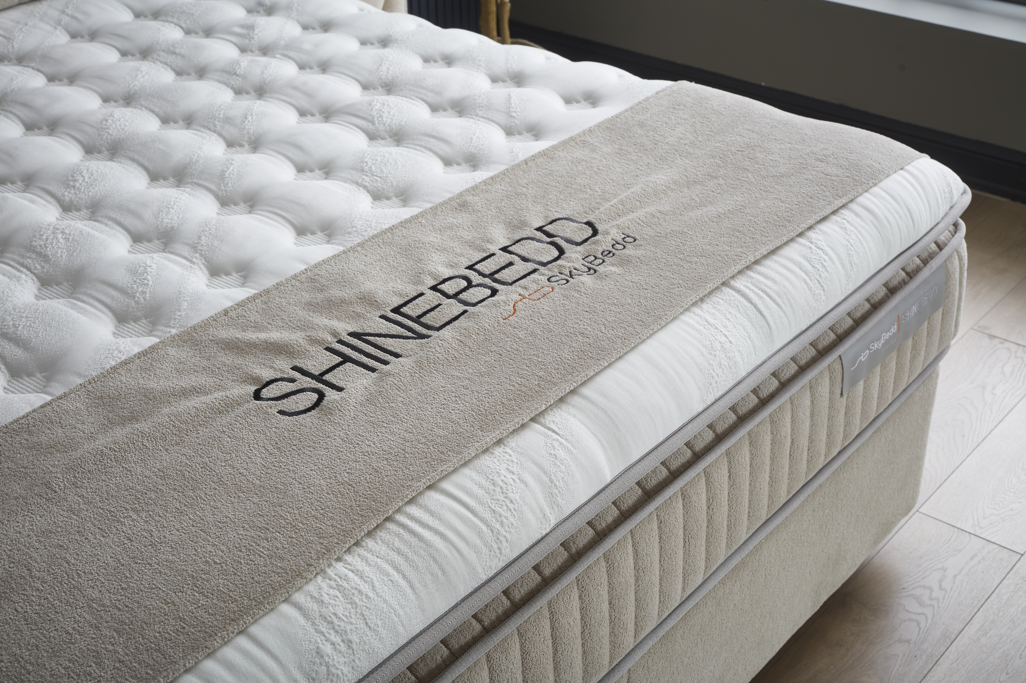 Boxspring Stieldino Beige 180x200 - Afbeelding 8