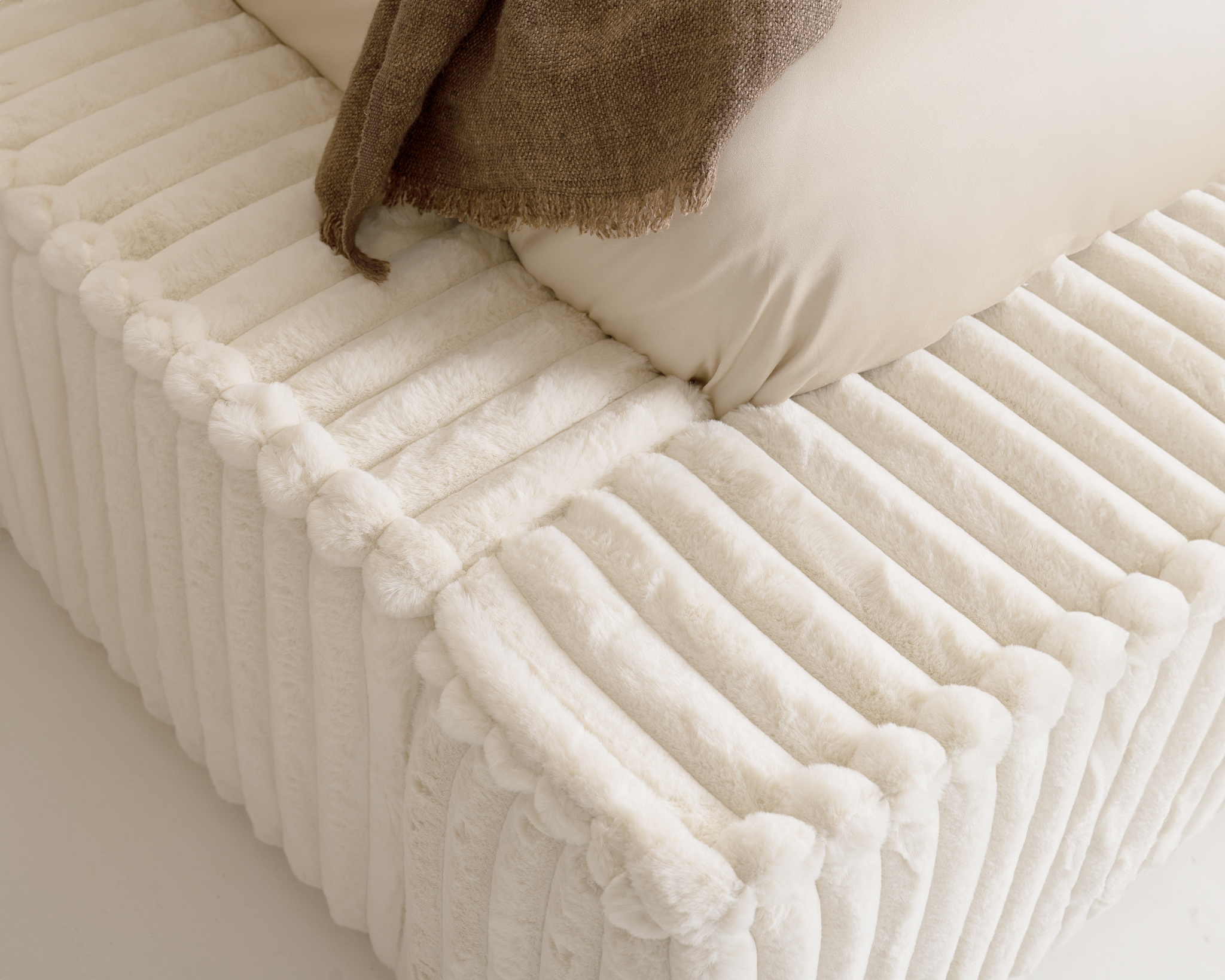 Boxspring Neekil Beige 160x200 - Afbeelding 9