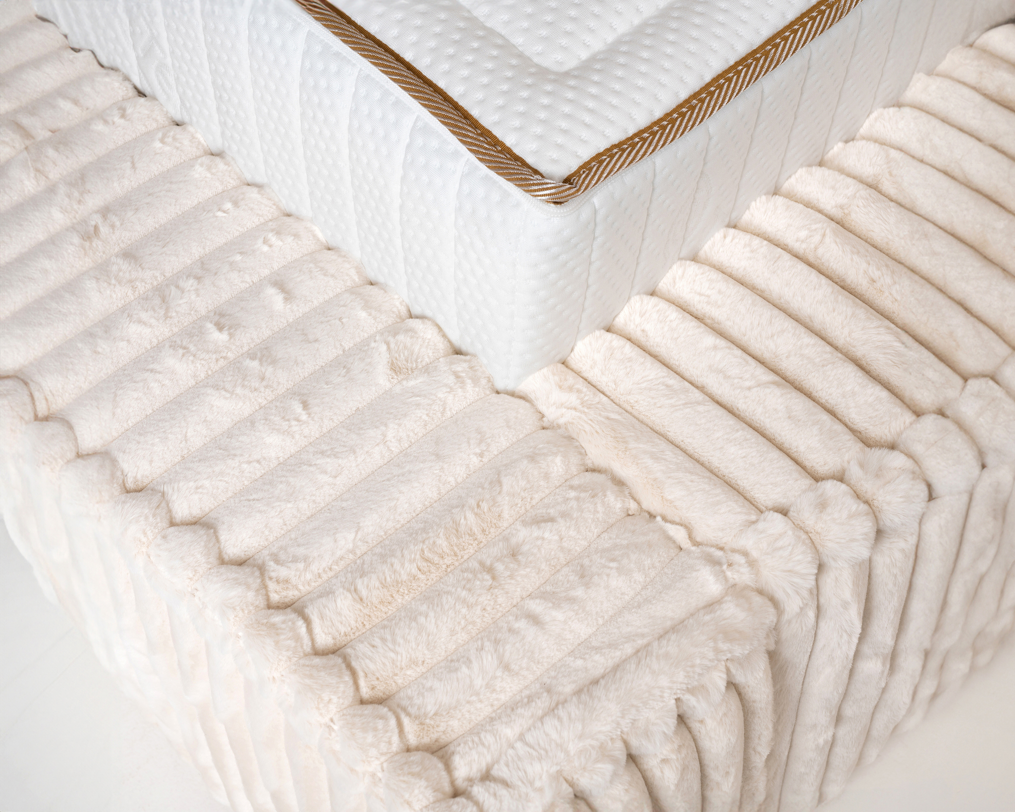 Boxspring Neekil Beige 160x200 - Afbeelding 10