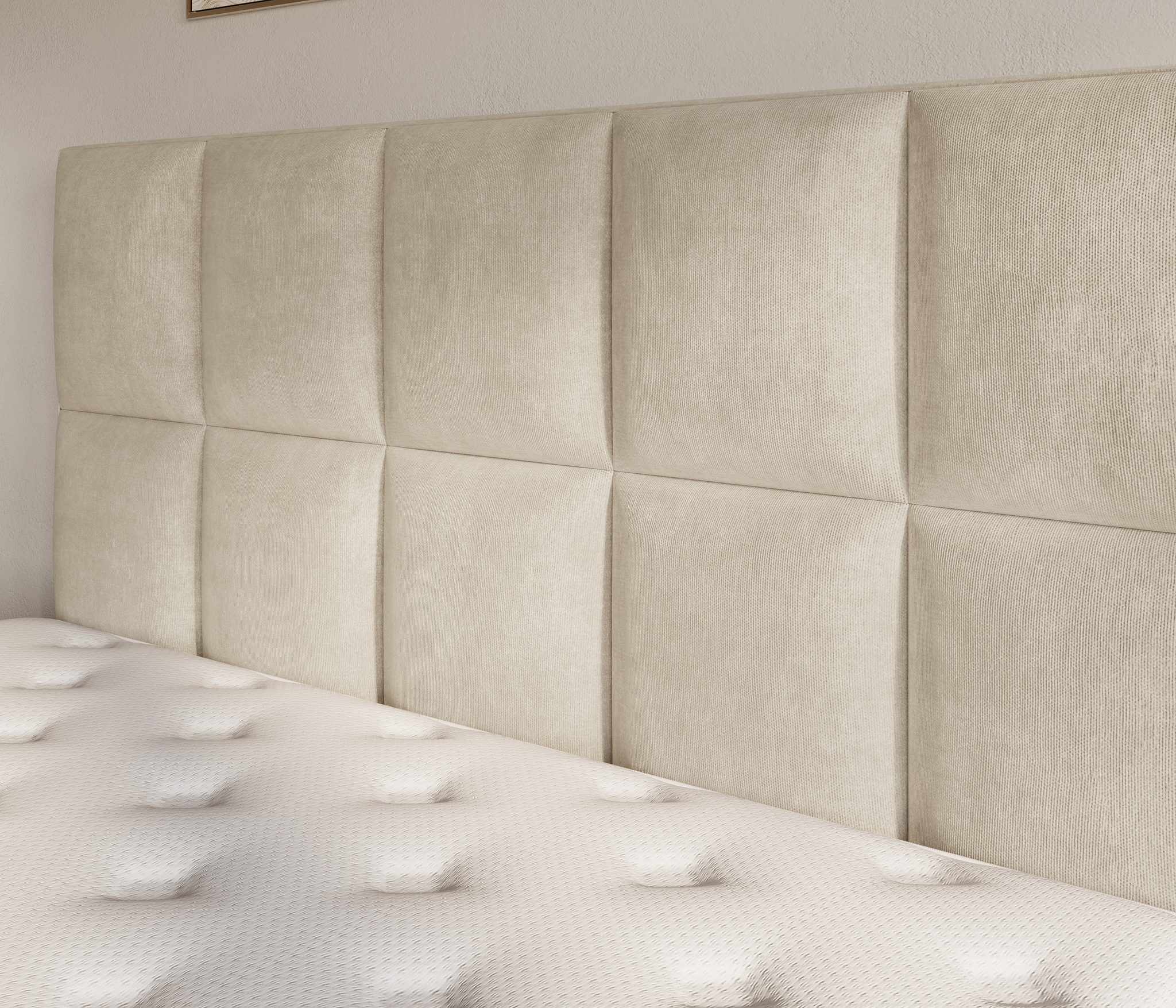 Boxspring Slauskan Beige 160x200 - Afbeelding 3