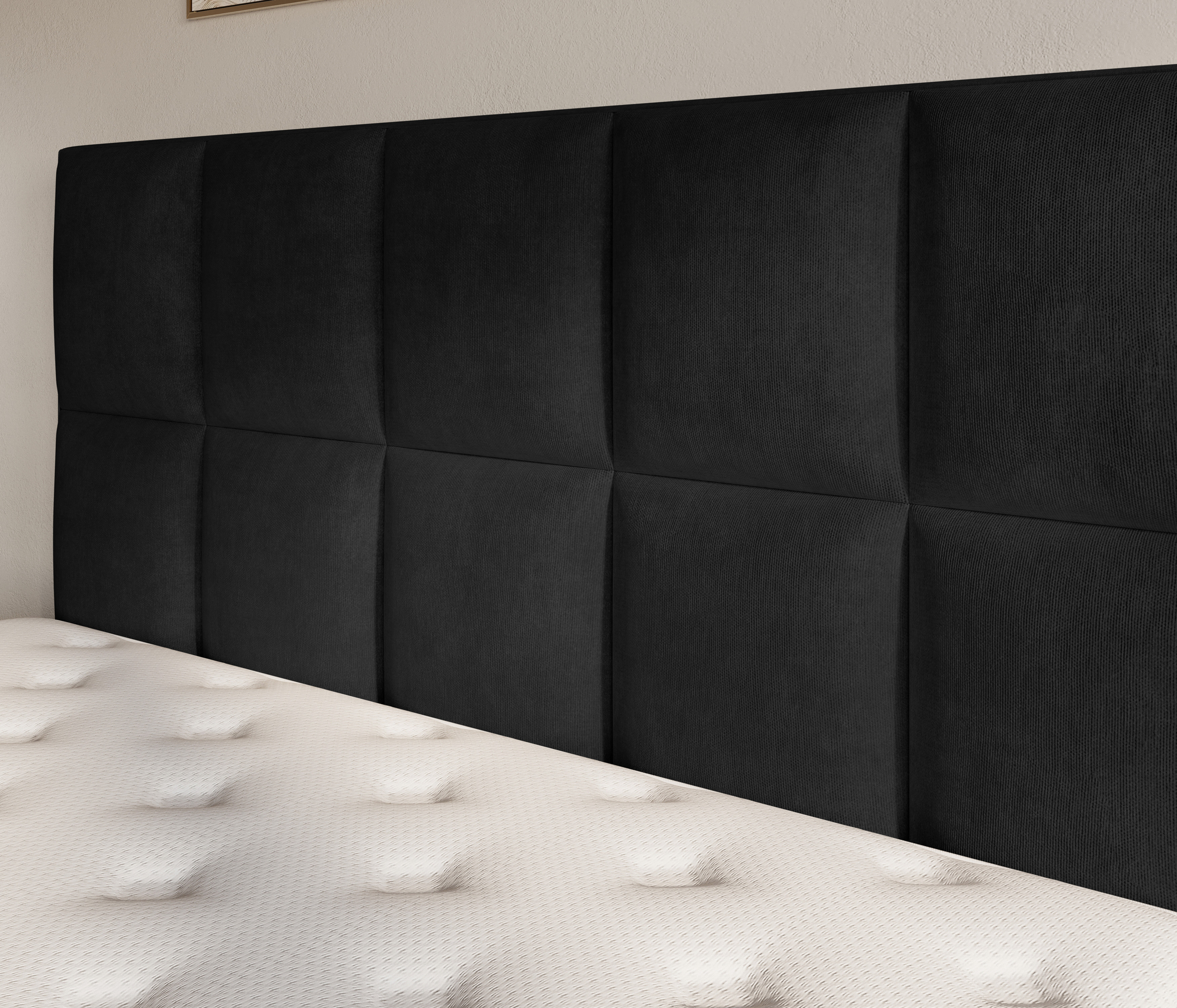 Boxspring Kliessang Zwart 160x200 - Afbeelding 5
