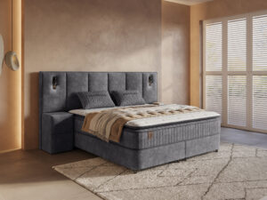 Boxspring Tollane Antraciet 160x200