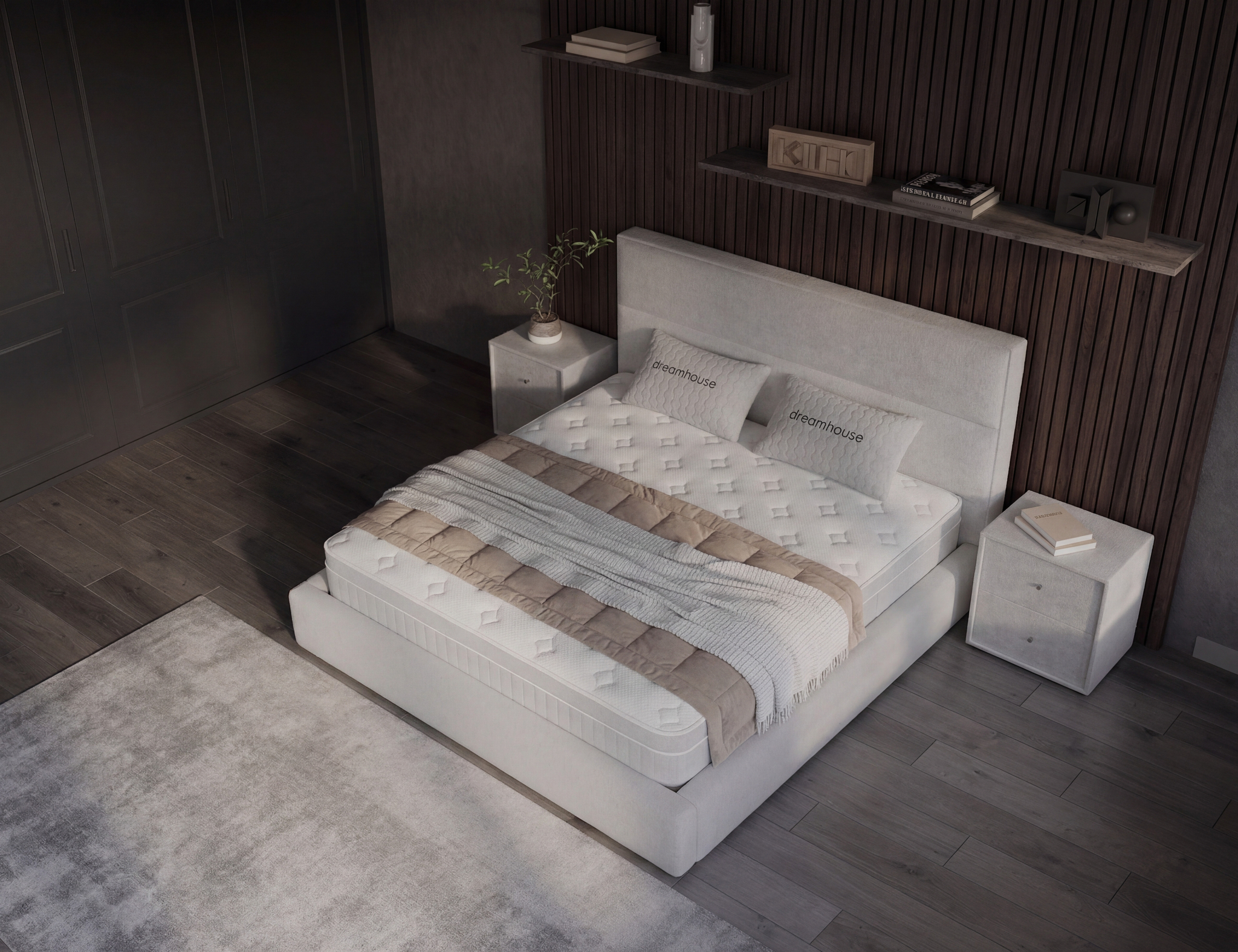 Boxspring Sturnia Beige 180x200 - Afbeelding 16