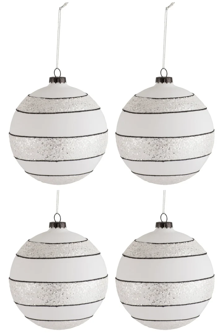 Opbergdoos Moodir Glas Wit - Afbeelding 2