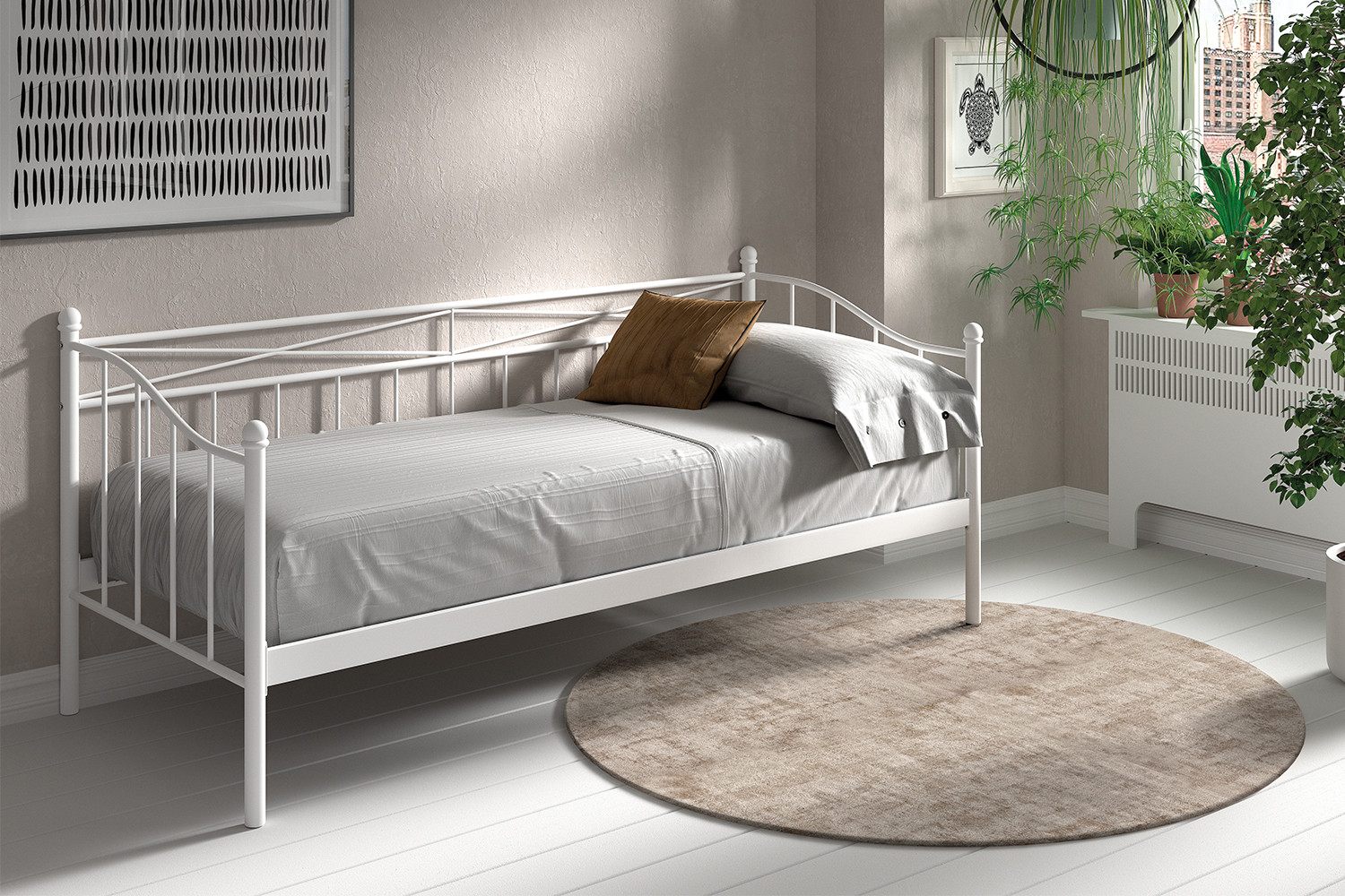 Bed Zimma Wit 90x200