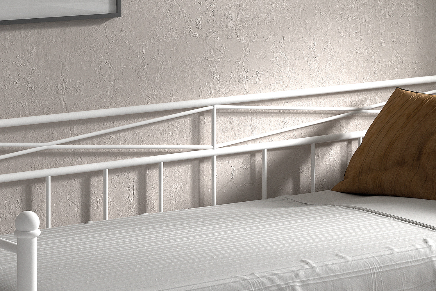 Bed Zimma Wit 90x200 - Afbeelding 2