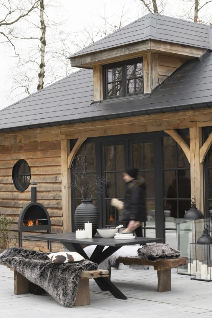 Bank Capella Hout Bruin - Afbeelding 4