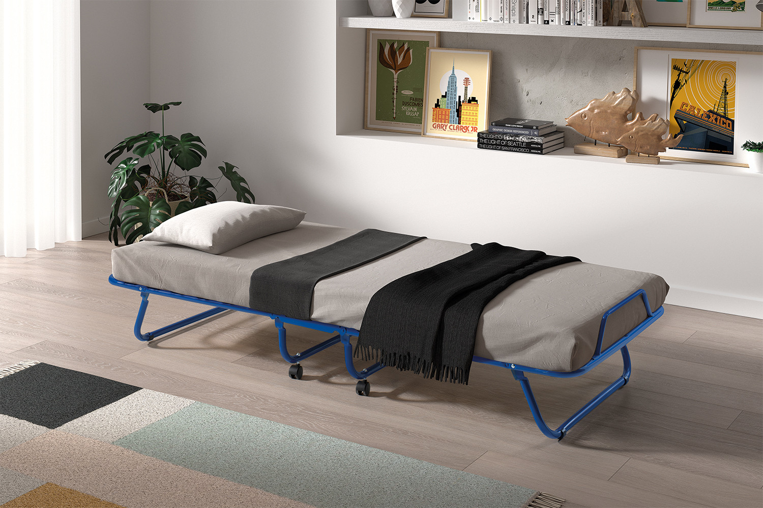 Plooibed Fienos Blauw 80x190