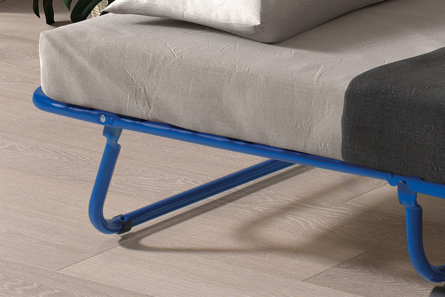 Plooibed Fienos Blauw 80x190 - Afbeelding 2