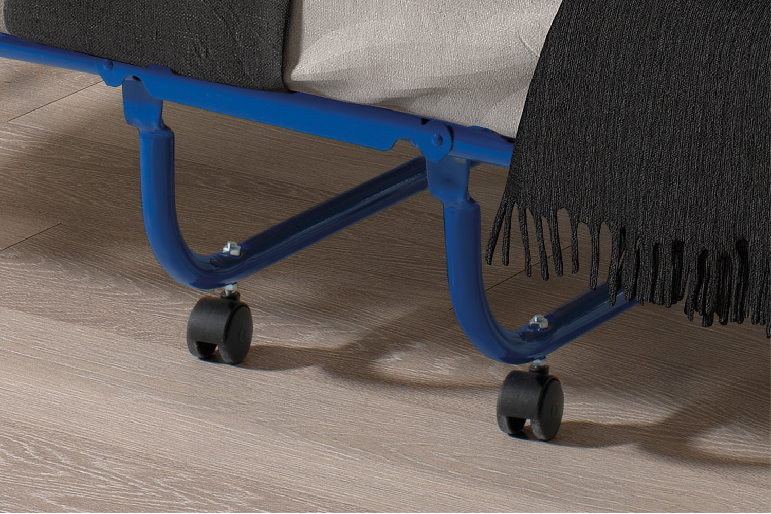 Plooibed Fienos Blauw 80x190 - Afbeelding 3