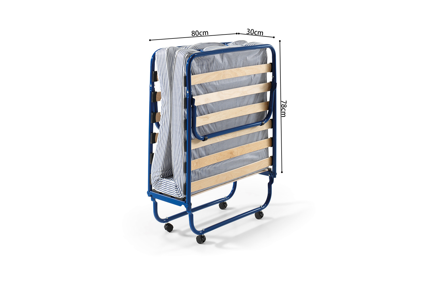 Plooibed Fienos Blauw 80x190 - Afbeelding 9