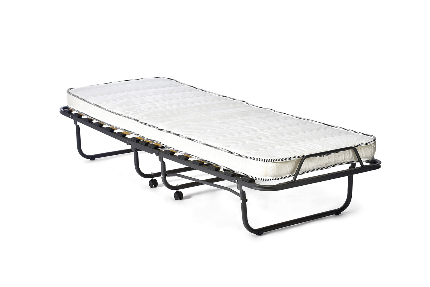 Vouwbed Stessum Zwart 90x200 - Afbeelding 5