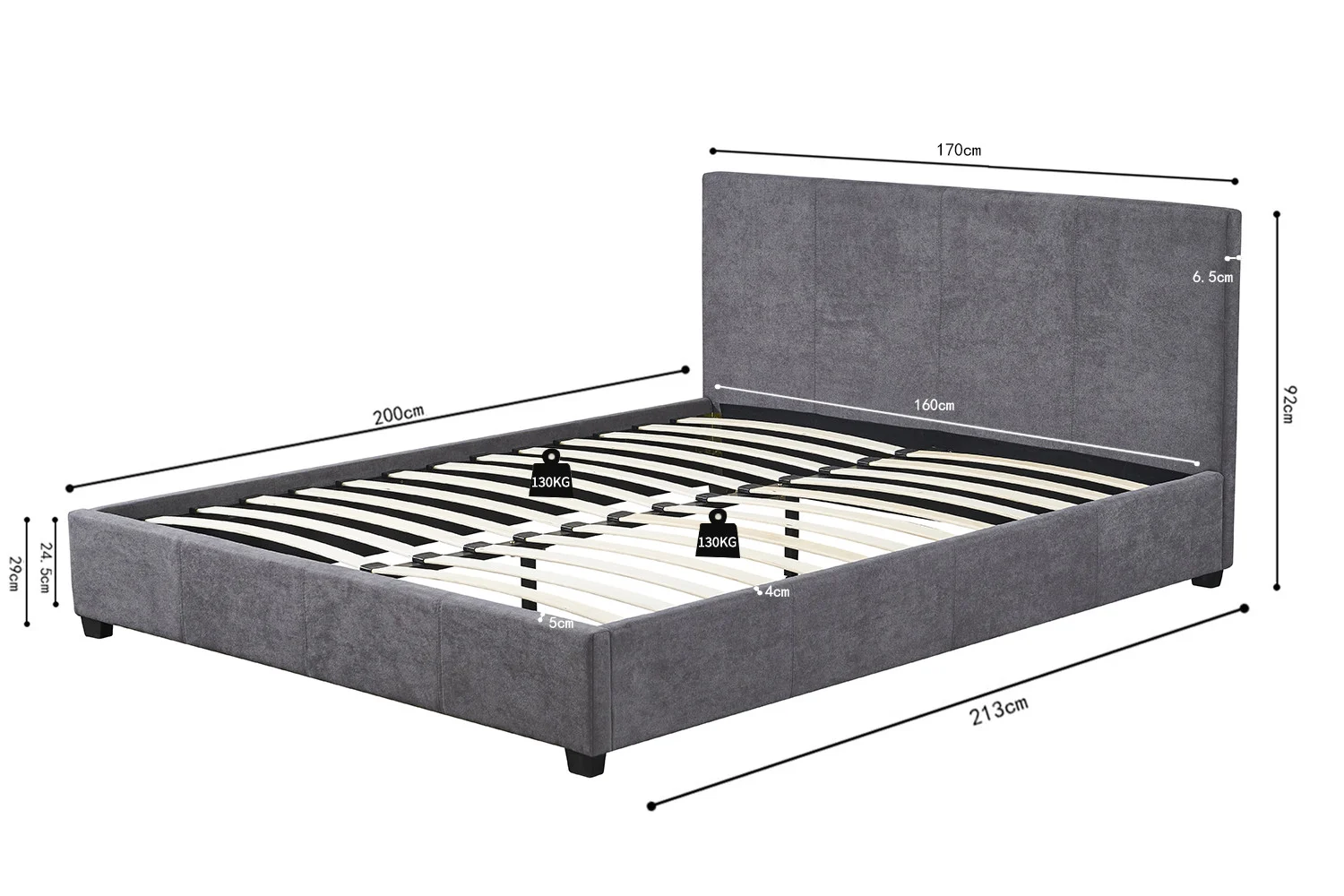 Bed Stieskano 160x200 - Afbeelding 7