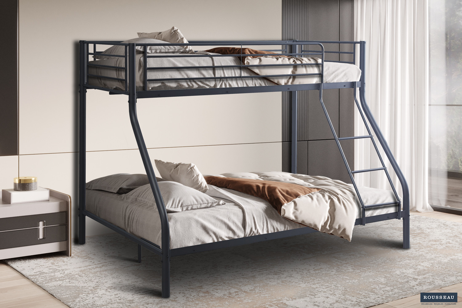 Stapelbed Traalto 90x200 - Set van 3