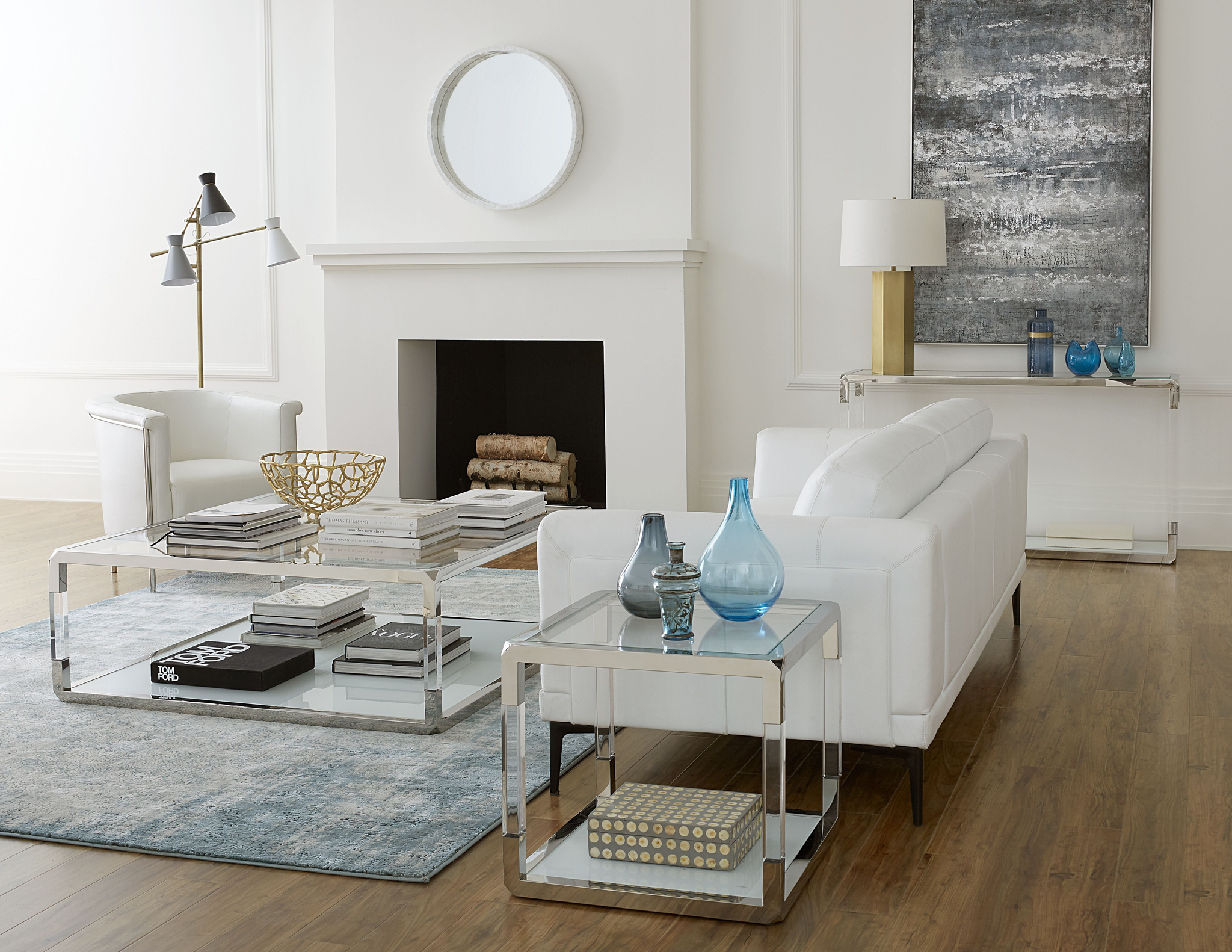 Sidetable Skaundoro Staal 140 cm - Afbeelding 5