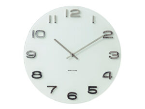 Wandklok Skaallil Wit