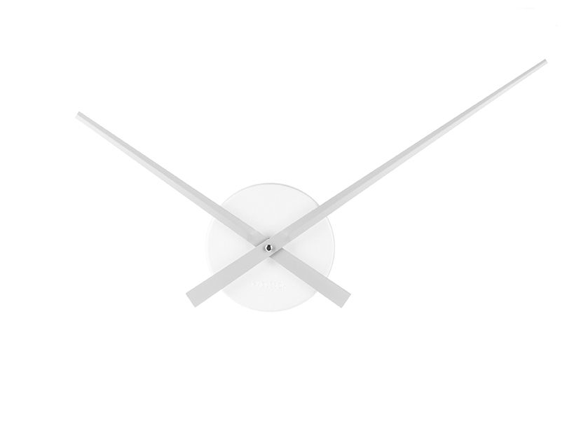 Wandklok Pieldan Zilver